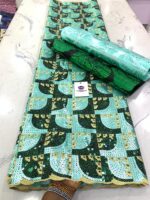 Sequined two tone handcut fabric - Image 7