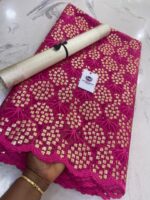 Exclusive sequined netlace