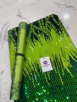 Sequined Velvet fabric - Image 2