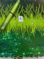 Sequined Velvet fabric - Image 6