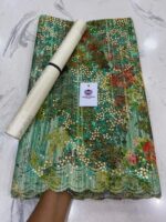 Exclusive flocking lace