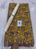 Sequined guipure lace - Image 4