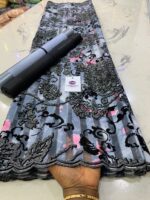 Organdy flocking fabric